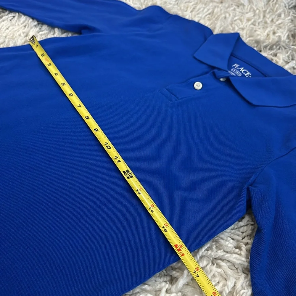The Children’s Place Polo Blue Long Sleeve Shirt